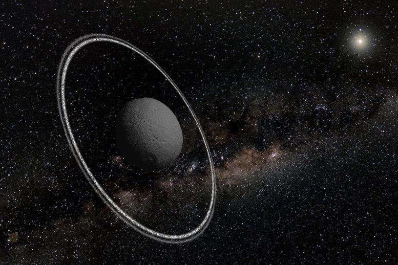 James Webb Finds a Tiny World’s Rings Changing in Opposite Ways